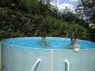 Summer at our own (mini) pool